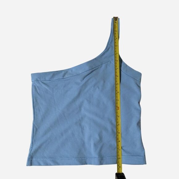 Naf-naf Women's Blue One-shoulder Top - Picture 5 of 5